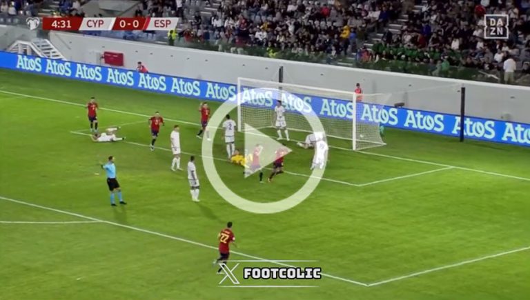 Video: el golazazo de Yamine Lamal con la selección de España