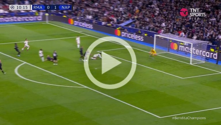 Video: el golazazo de Rodrygo ante el Napoli en la Champions League