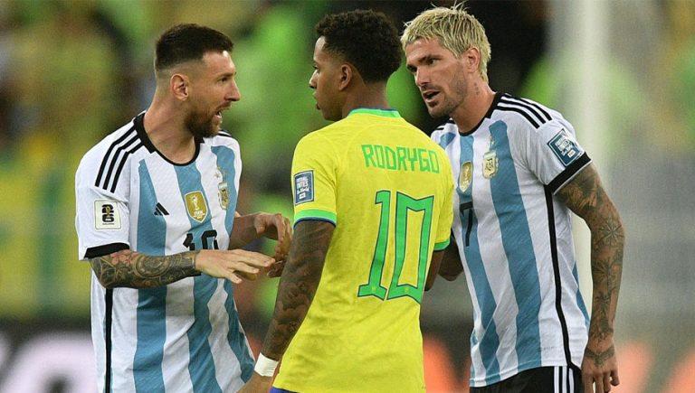 Rodrygo estalla en redes sociales tras su altercado con Messi en las eliminatorias