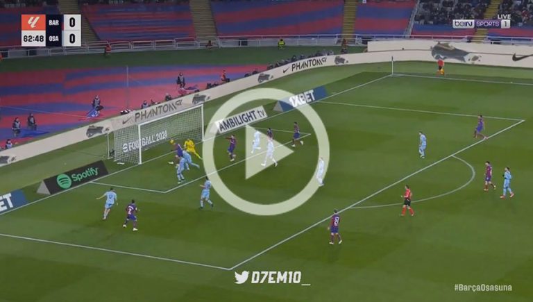 Video: el primer gol de Vitor Roque con el FC Barcelona