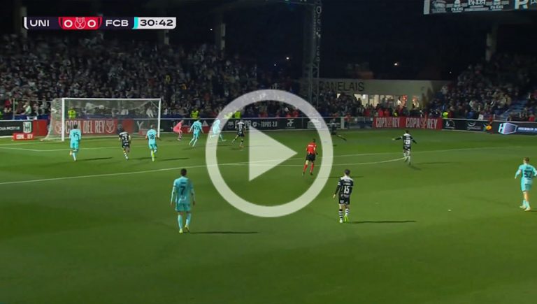 Video: el golazazo de Unionistas de Salamanca al FC Barcelona en la Copa del Rey