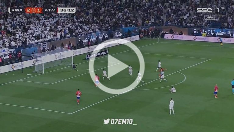 Video: el golazazo de Griezmann para empatar la semifinal ante el Madrid